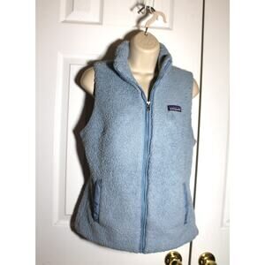 Patagonia Women's Light Blue Los Gatos Fleece Vest sz M